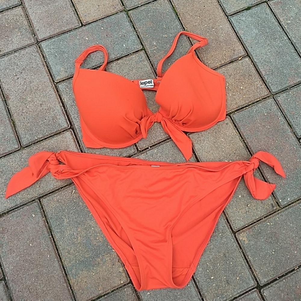 Lepel bikini orange red